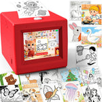 iHeartYard AI Voice-Powered Sticker Printer for Kids, Inkless|Wireless|Rechargeable Portable AI Mini Sticker Maker Machine for DIY Arts and Crafts, 3 4 5 6 7 8 9 10 11 12 Year Old Kid Birthday