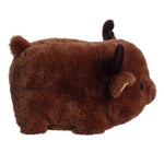 Aurora® Adorable Spudsters™ Morty Moose Stuffed Animal - Round Shape Makes for Comforting Cuddles - Perfect for Kids All Ages and Animal Loving Adults - Brown 10 Inches