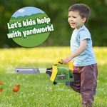 John Deere Leaf Blower Toy for Kids – Pretend Construction Tool with Lights and Sounds | Blows Real Air