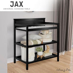 Dream On Me Jax Universal Changing Table in Matte Black