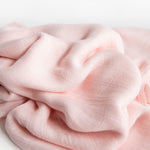Little Unicorn – Blush Deluxe Swaddle | Single | 100% Rayon Muslin from Bamboo | Super Soft | Newborns and Infants | Large 47” x 47” | Machine Washable