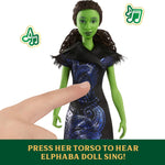Mattel Universal Pictures’ Wicked: for Good Singing Elphaba Fashion Doll with Removable Outfit, Inspired by The Movie, Sings “for Good” in English