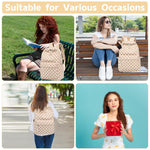 Bluboon Backpack for School Girls Backpack Cute Corduroy Bookbag Kids Backpack Laptop Backpack Gifts for Women