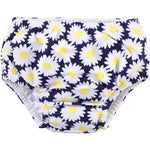 Hudson Baby Unisex Baby Swim Diapers, Daisy, 4 Toddler