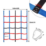 MONT PLEASANT Climbing Net for Kids Outdoor, Climbing Cargo Net, Playground Accessories, Ninja Net Climbing Swingset for Jungle Gyms Playground Obstacle Course Training for Outdoor