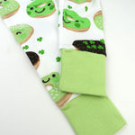 HonestBaby Celebration 2-Piece Pajamas Sleepwear PJs 100% Organic Cotton for Baby, Toddler, Kids, Shamrock Sprinkles