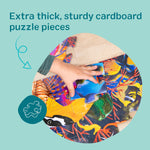 Melissa & Doug Underwater Ocean Floor Puzzle, 48 pc Jumbo Jigsaw Puzzle, Educational Screen Free Activity for Toddler, Preschoolers and Kids Ages 3+ (2 x 3 Feet) - FSC Certified