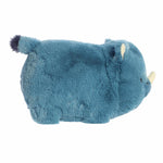 Aurora® Adorable Spudsters™ Rio Rhino™ Stuffed Animal - Round Shape Makes for Comforting Cuddles - Perfect for Kids All Ages and Animal Loving Adults - Blue 11 Inches
