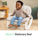 Ingenuity Keep Cozy 3-in-1 Grow with Me Vibrating Baby Bouncer Seat & Infant to Toddler Rocker, 0-30 Months Up to 40 lbs (Linden)