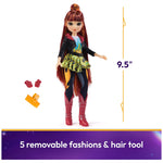 Unicorn Academy, Valentina Doll with 5 Accessories, 9.5”, Dolls & Unicorn Toys for Girls Ages 4 and up