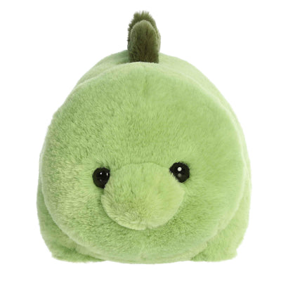 Aurora® Adorable Spudsters™ Stevie Stegosaurus™ Stuffed Animal - Round Shape Makes for Comforting Cuddles - Perfect for Kids All Ages and Animal Loving Adults - Green 11.5 Inches