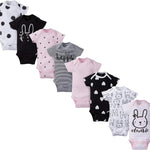 Gerber baby-girls 8-pack Short Sleeve Onesies Bodysuits