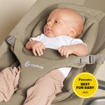 Ergobaby Evolve 3-in-1 Bouncer, Adjustable Multi Position Baby Bouncer Seat, Fits Newborn to Toddler, Soft Olive
