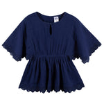 Gerber Baby Girls Toddler Kaftan Swimwear Cover Up, Navy, 0-3 Months US