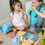 Melissa & Doug Blue’s Clues & You! Share with Blue Picnic Play Set with Hand Puppet - FSC Certified