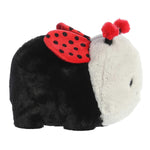 Aurora® Adorable Spudsters™ Lori Ladybug™ Stuffed Animal - Comforting Cuddles - Playful Companions - Black 10 Inches