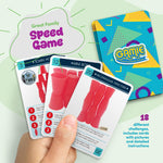 Gamie Stacking Cups Game for Kids - Set Includes 24 Cups, 18 Fun Challenging Cards, and Water Timer - Family Games for Kids and Adults, Indoor Recess Game for Classroom, Gifts for Boys and Girls