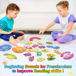 SmarLearnio Alphabet Puzzle, ABC Puzzles for Toddlers, Alphabet Learning Toys for Kids Ages 3-5, Pre-k Lowercase Uppercase Letter Game, Kindergarten Classroom Must Haves Preschool Learning Activities