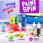 Paint Spin Art Machine Kit for Kids - Arts & Crafts for Boys & Girls Ages - Art Craft Set Gifts for 6-9 Year Old Boy, Girl- Cool Painting Spinner Toys Kits - Birthday Gift Ideas for Ages 6-12 Years
