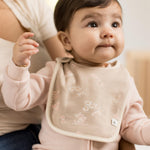 Burt’s Bees Baby Organic Baby Bibs – 100% Cotton Newborn Infant Bibs for Baby Boys & Girls