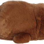 Aurora® Adorable Spudsters™ William Walrus™ Stuffed Animal - Round Shape Makes for Comforting Cuddles - Perfect for Kids All Ages and Animal Loving Adults - Brown 12 Inches