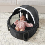 Pamo babe Portable Bassinet and Play Space Baby Dome with Toys and Canopy Travel Crib for Newborn