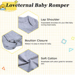 Loveternal Baby Girl Boy Clothes 6-9 Months Cute Outfits Romper Baby Stuff Mind on My Mommy Announcement Unisex Newborn Music Aunt Jumpsuit Short Sleeve Bodysuits Shower Gift