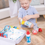 Melissa & Doug Get Well First Aid Kit Play Set – 25 Toy Pieces