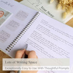 Baby Book Keepsake Boy or Girl Timeless Baby Memory Book First 5 Years for Baby Shower Gender Neutral Baby Scrapbook New Mom Gift Baby Journal from Birth to Age 5 Milestone Book Beige