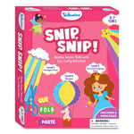 Skillmatics Scissor Skills Activity Book - Snip, Snip Unicorns & Princesses, Easter Basket Stuffers, Art & Craft Kit for Kids, 2 Child-Safe Scissors, 25 Fun Activities, Gifts for Ages 3, 4, 5, 6, 7
