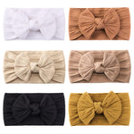 jollybows 18pcs Baby Nylon Headbands Hair Bow Elastics Hairbands Hair Accessories for Baby Girls Newborn Infant Toddlers Kid