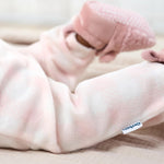 Gerber Baby Girl's 4-Pack Microfleece Pants, Pink Gingham