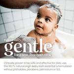 Burt's Bees Baby Shampoo & Baby Wash Refill, Original Scent, Plant Based Formula, Tear Free, Pediatrician Tested, Natural Origin, Gently Cleans Sensitive Skin and Hair, 33.8 Fl Oz