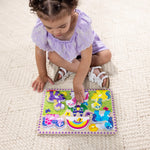 Melissa & Doug Wooden 6-Piece Unicorn and Rainbow Chunky Puzzle for Toddler Boys and Girls 2+