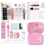 JYPLKCMT Pencil Case For Girls & Boys, Kids Cute Pink Pencil Pouch, 3D EVA Large Capacity Pen Holder, Cute School Portable Pencil Bag Gift
