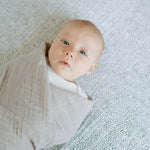 Little Unicorn Premium Crib Sheet | Breathable & Super-Soft Muslin Fabric (Green Seed)