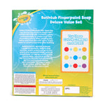 Crayola Bathtub Fingerpaint 10 Color Deluxe Value Pack, 3 Ounce Tubes (Bluetiful Blue, Jungle Green, Royal Purple, & More) Color Your Bath Easily Washable Finger Paints