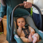 Maxi-Cosi's Mico™ Luxe+ Baby Car Seat: Infant Car Seat with Base and Versatile Baby Carrier Seat Functionality, Essential Black