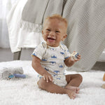 Gerber Baby Boys 5-Pack Short Sleeve Variety Onesies Bodysuits Awesome Fox 6-9 Months