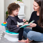 Baby Einstein Geared for Success 2-in-1 Potty Training System, Toilet & Potty Seat Included, Ages 18+ Months, with Music and Spinning Gears