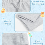 Resinta 6 Packs Unisex Baby Toddler Shorts Baby Cotton Solid Shorts with Drawstring Baby Breathable Soft Summer Clothes