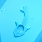 G Ganen Plastic Foldable Bathtub for Shower Portable Ice Bath Tub Blue 30Inch