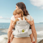 LÍLLÉbaby 3-in-1 Ergonomic CarryOn Airflow Toddler Carrier with Lumbar Support & Breathable Mesh Lining (25-60 lbs), Supportive & Comfortable, Multi-Position Carrying for Hiking & Travel (Marble)