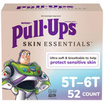Pull-Ups Boys' Skin Essentials Potty Training Pants, Training Underwear, 5T-6T (46+ lbs), 52 Ct