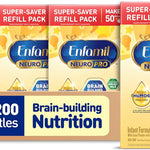 Enfamil NeuroPro Baby Formula, MFGM* 5-Year Benefit, Expert-Recommended Brain-Building Omega-3 DHA, Exclusive Immune Supporting HuMO6 Blend, Infant Formula Powder, Baby Milk, 31.4 Oz, Pack of 4
