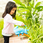 Melissa & Doug Sunny Patch Camo Chameleon Watering Can with Tail Handle and Branch-Shaped Spout