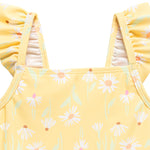 Gerber Toddler Girls' 2-Piece Swimsuit, Daises, 2T