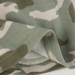 AIUI-HARNSBORN Toddler Boys 3 Pack Pull-on Knit Shorts, Solid Color Soft Sweat Shorts with Drawstring(Gray/Sage/Camo, 3-6 Months)