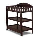 Delta Children Infant Changing Table with Pad, Dark Chocolate