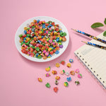 400PCS Mini Fun Cute Fruit Animal Erasers for Kids Bulk,Back to School Party Gifts Valentine's Day Gifts (Fruit erasers)
